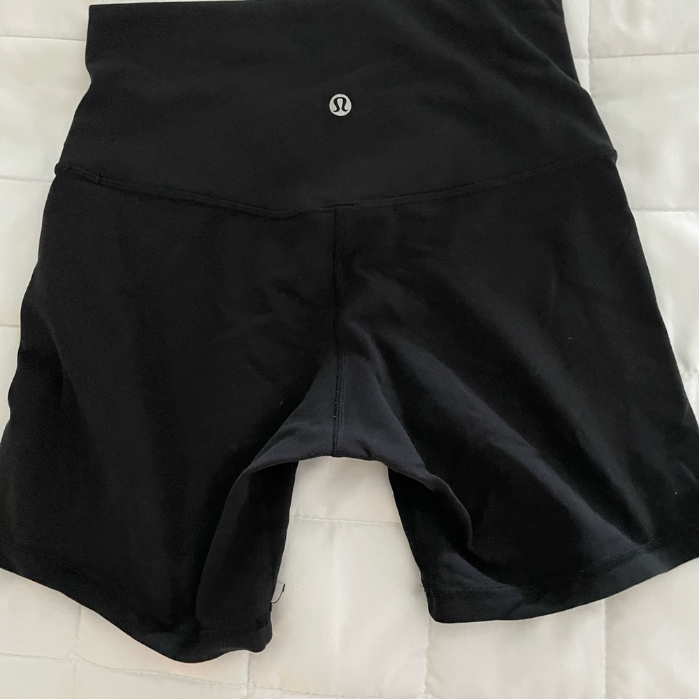 lululemon athletica Women's Black Bike Shorts